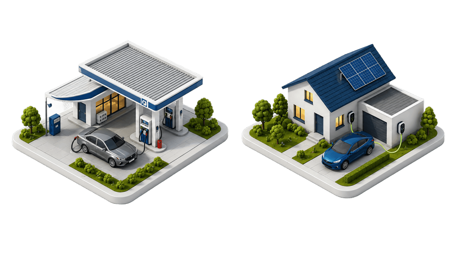 Infografik Kostenvergleich E-Mobilität