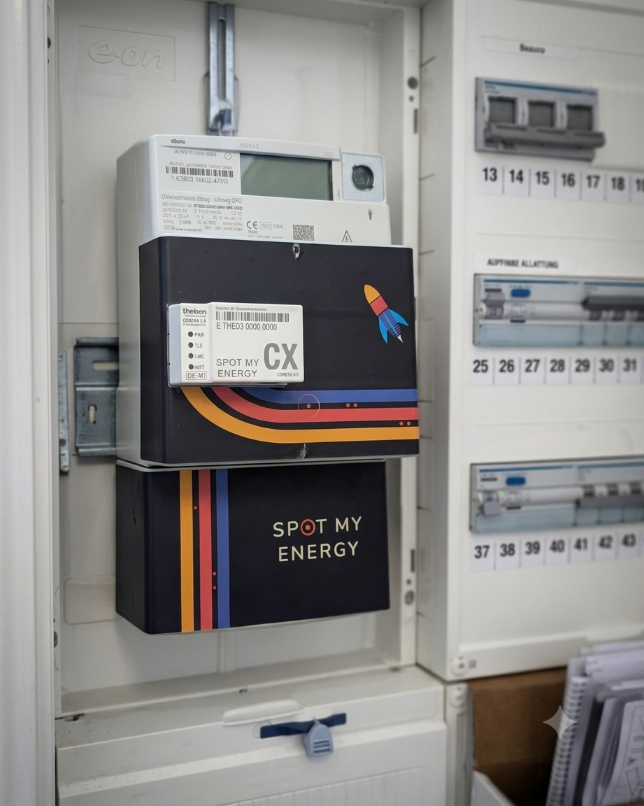 Smarter Stromzähler für Energy Sharing