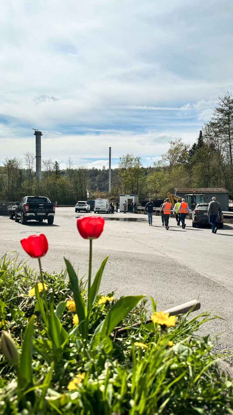 Solarpark Müschede Baustelle