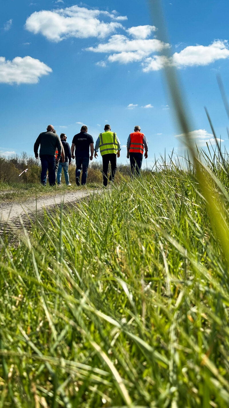 Solarpark Müschede Baustelle