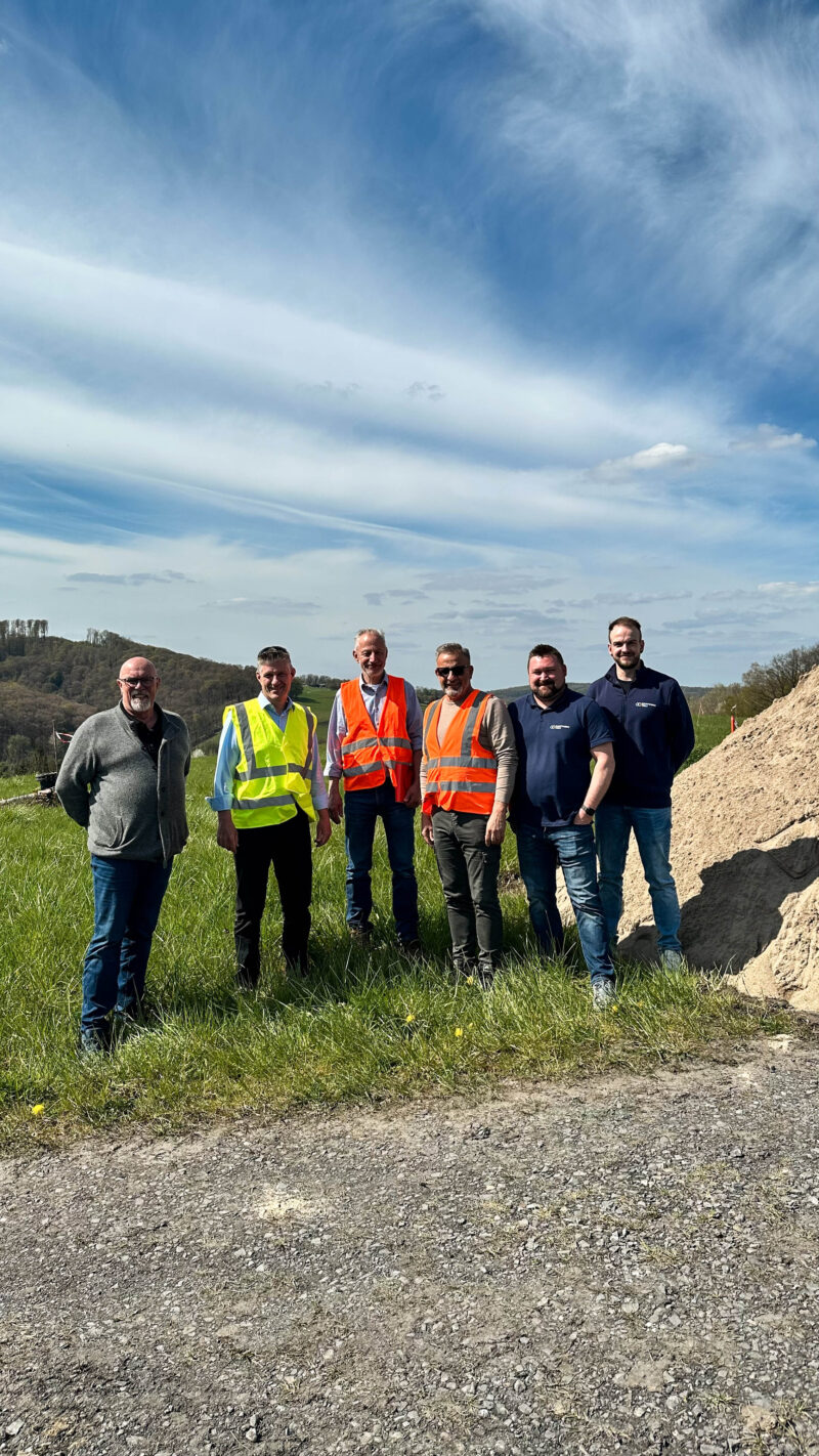 Solarpark Müschede RaiffeisenVolt Team
